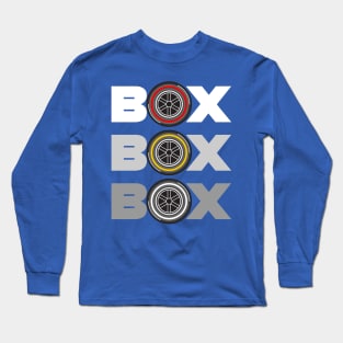 BOX BOX BOX Long Sleeve T-Shirt